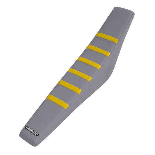 Husqvarna TC50 17-23 / EE 5 20-23 YELLOW/GREY/GREY Gripper Ribbed Seat Cover