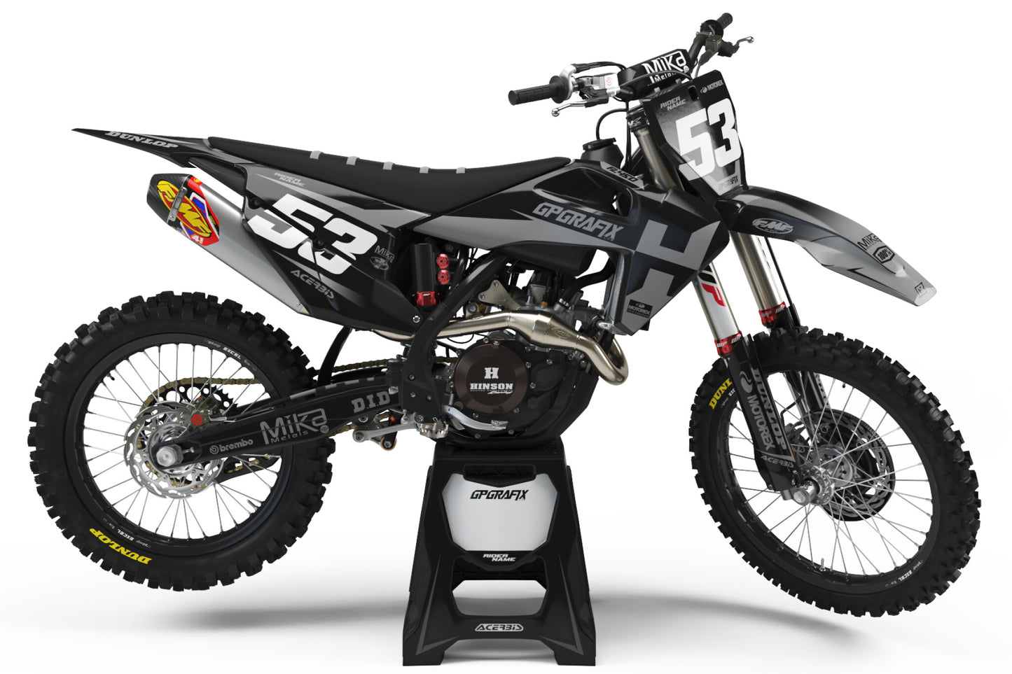 HUSQVARNA STYLE 1 KIT (GREY)