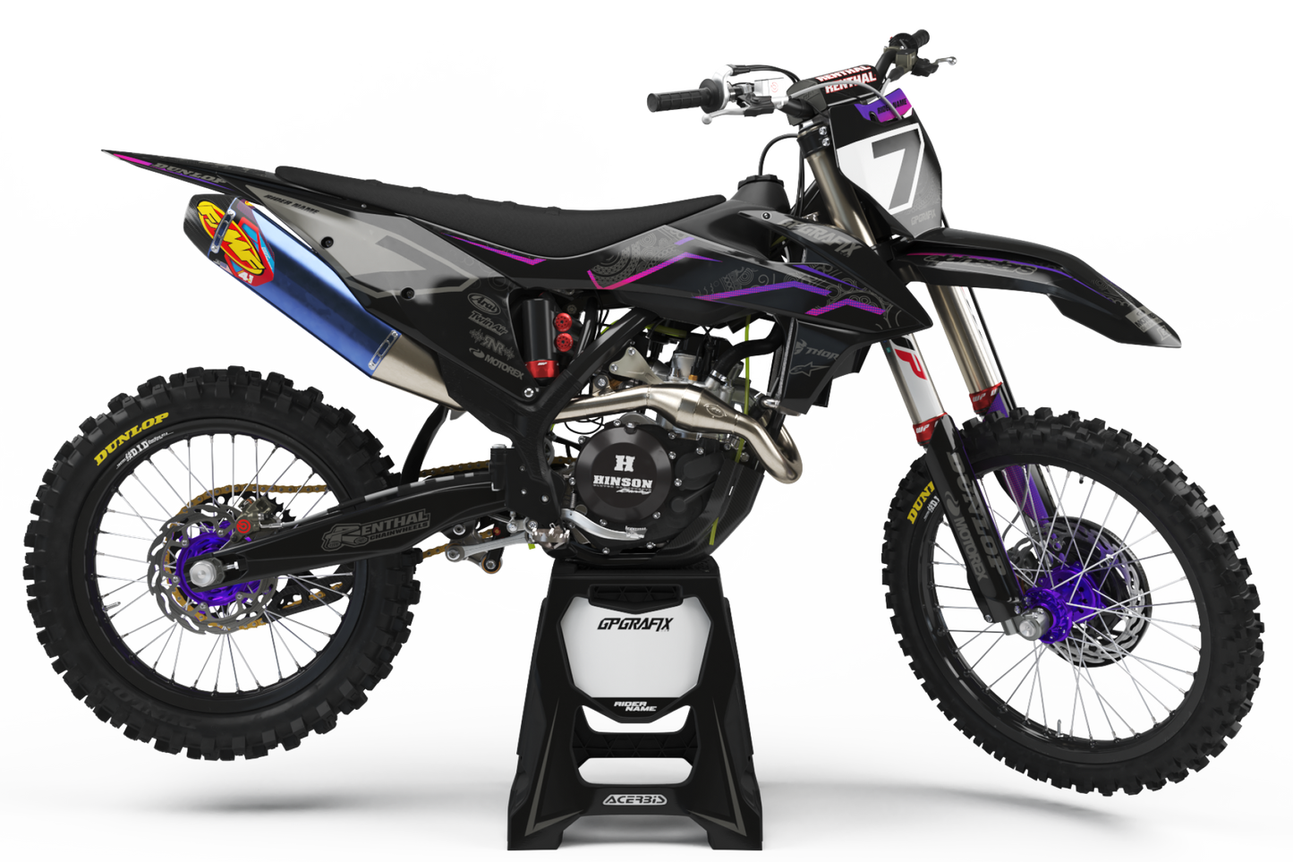 KTM 'GANGSTA' KIT (BLACK)