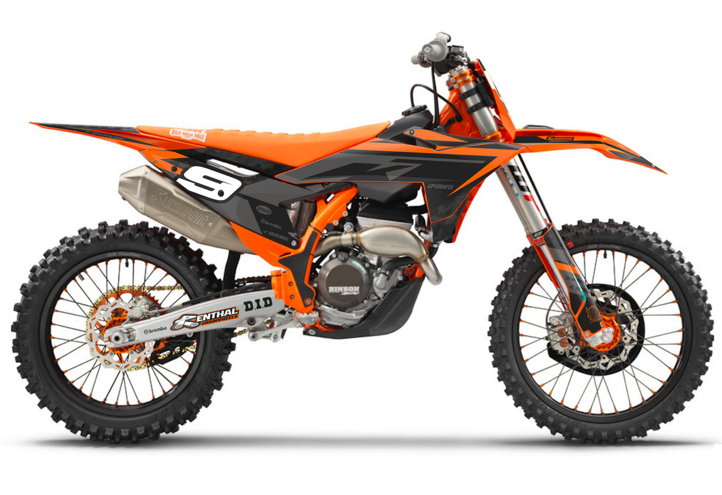 KTM HALFTONE BLACK KIT