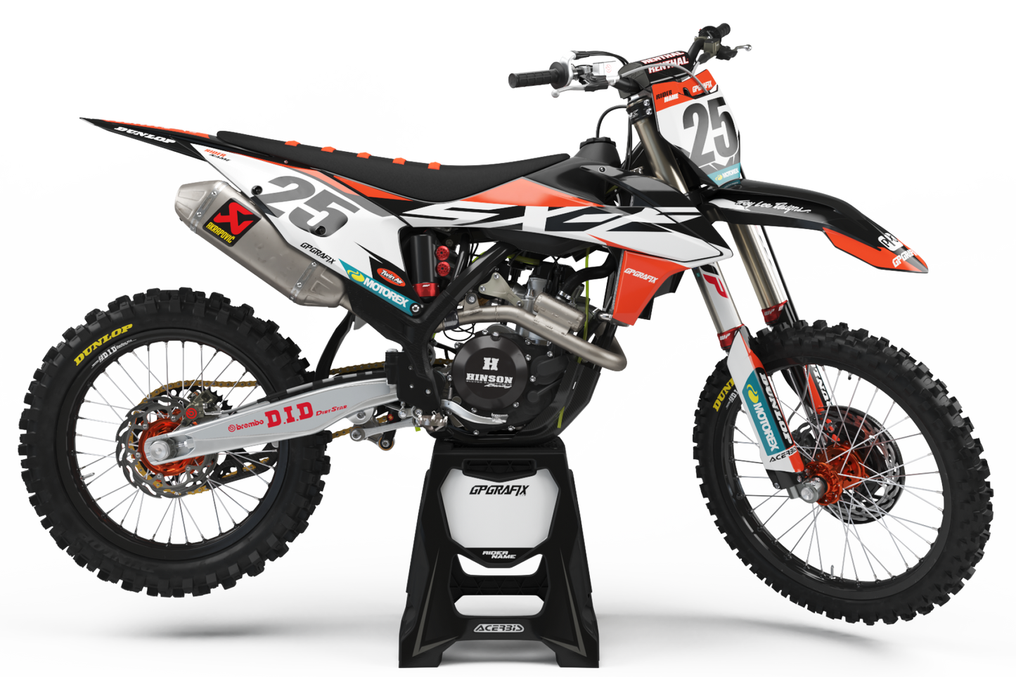 KTM 'OEM PLUS' KIT (BLACK)