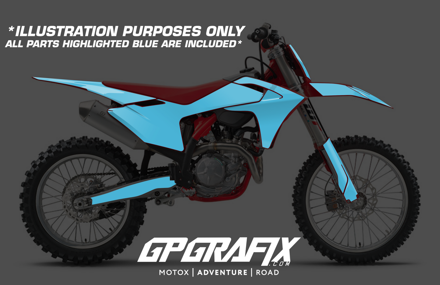 GASGAS SOLITUDE KIT RED