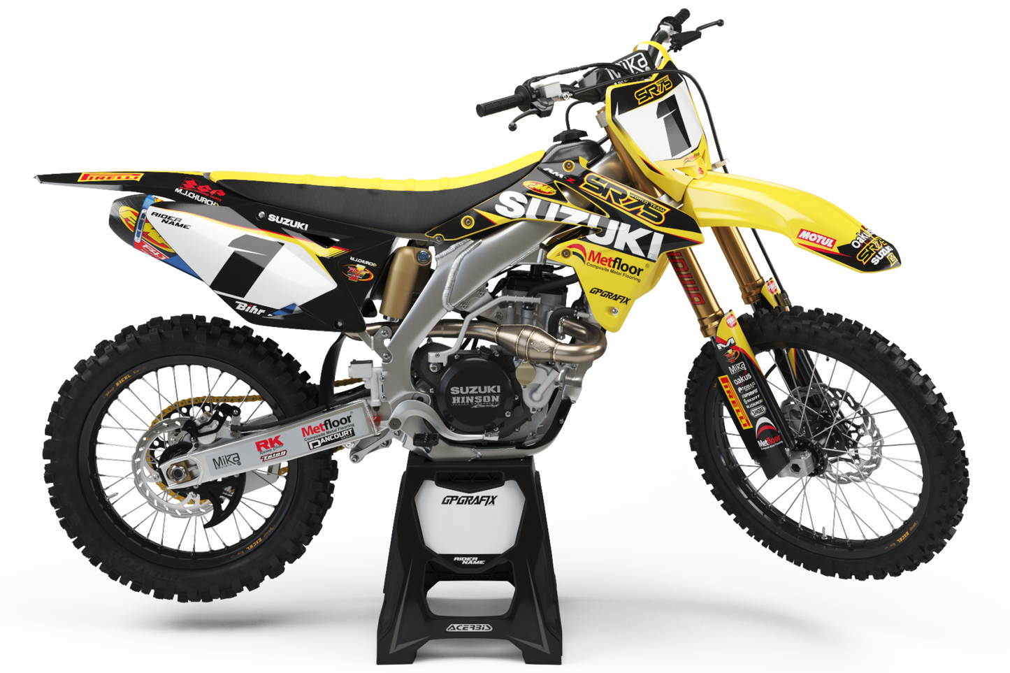 2017 SR75 WORLD TEAM SUZUKI FULL GRAPHICS KIT