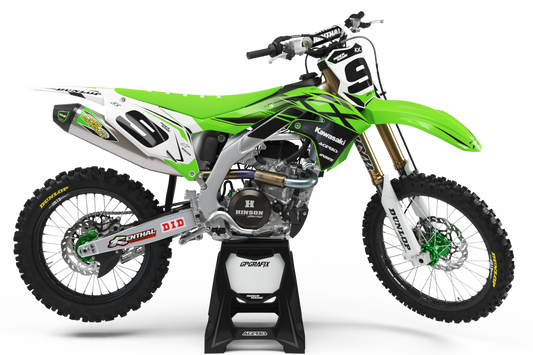 KAWASAKI 'FACTORY' KIT (WHITE)