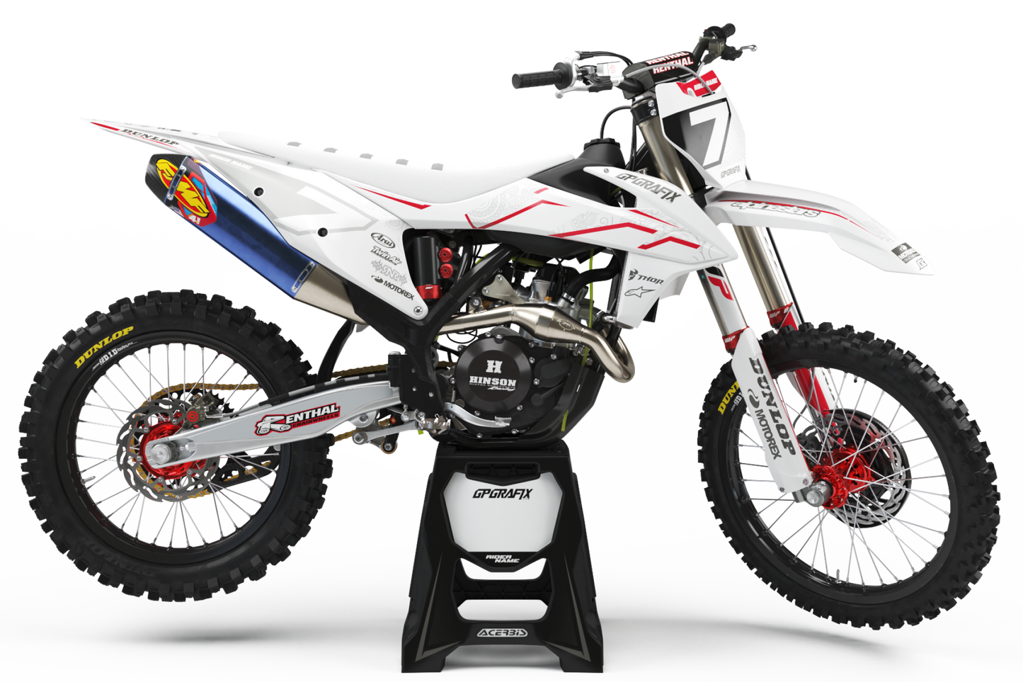 KTM 'GANGSTA' KIT (WHITE)