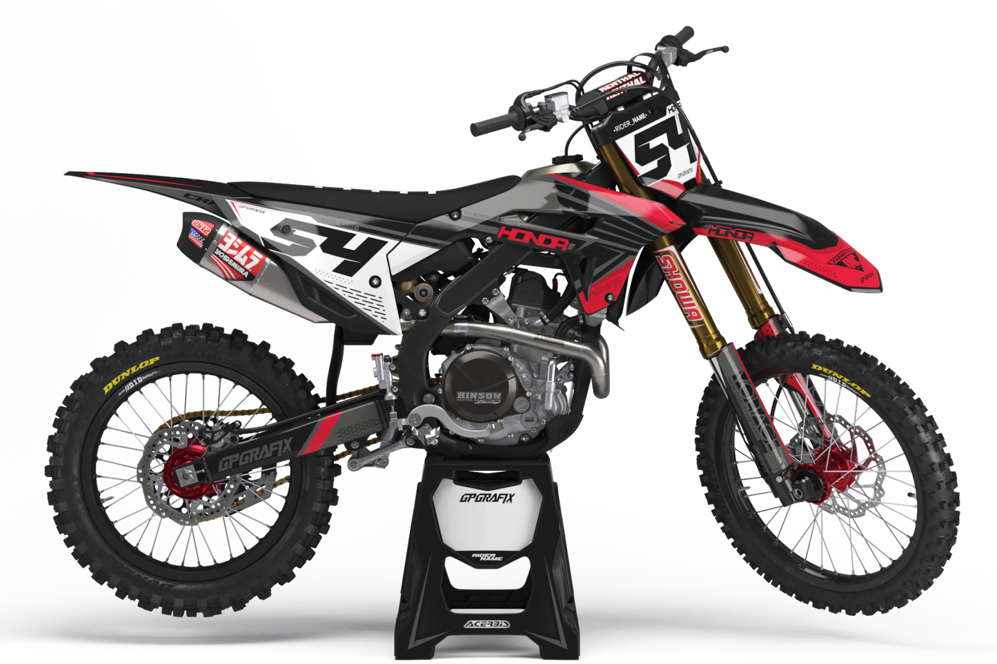 HONDA KEPLAR KIT BLACK