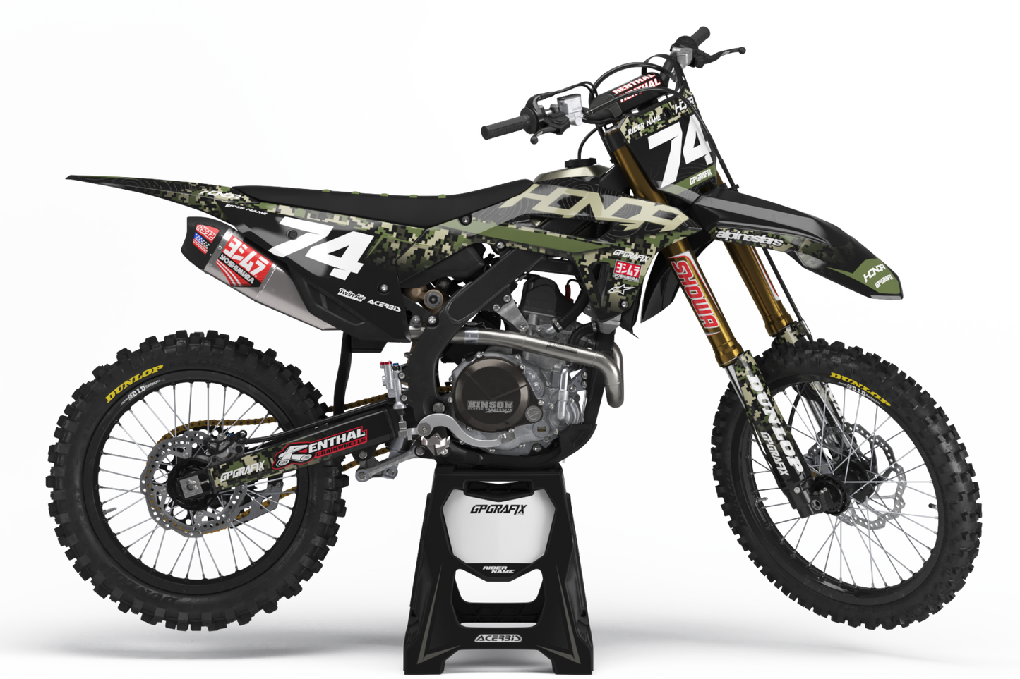 HONDA DIGITAL CAMO KIT