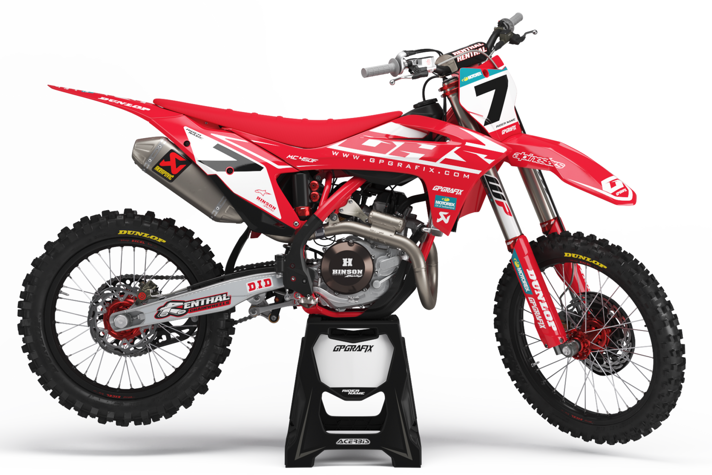 GASGAS OEM PLUS KIT 'WHITE'