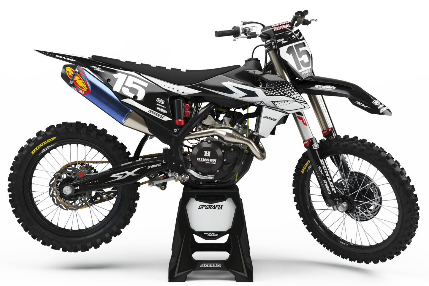 KTM 'STEEZ' KIT (BLACK)