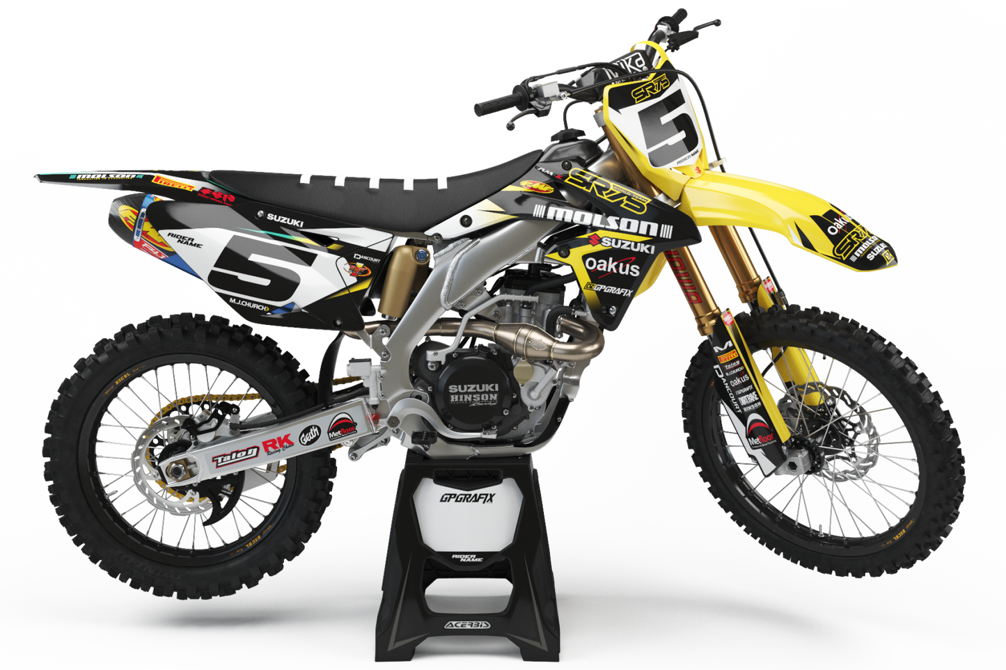 2016 SR75 WORLD TEAM SUZUKI FULL GRAPHICS KIT