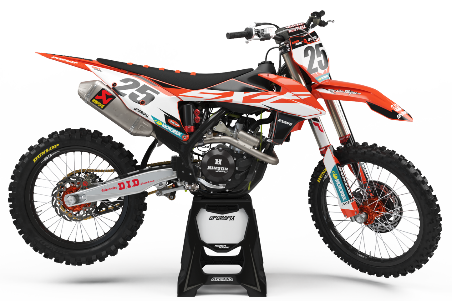 KTM 'OEM PLUS' KIT (ORANGE)