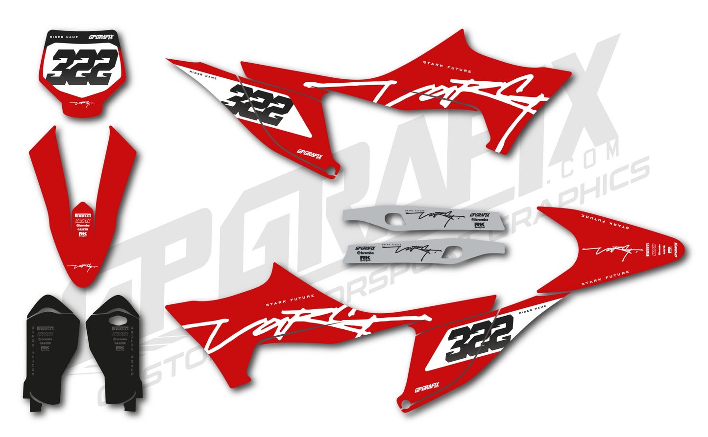 Stark Red Signature Kit