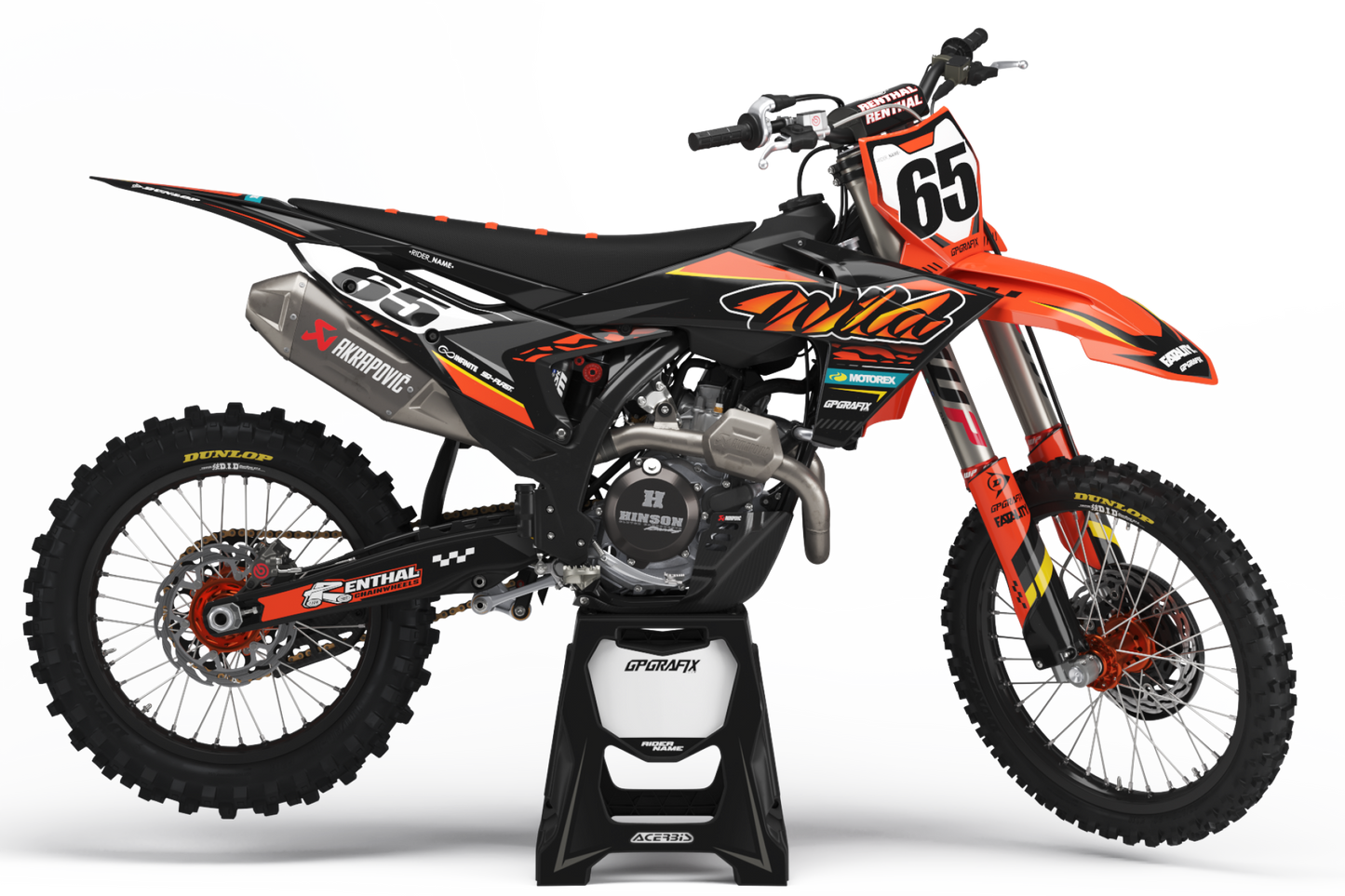 KTM WILD KIT BLACK