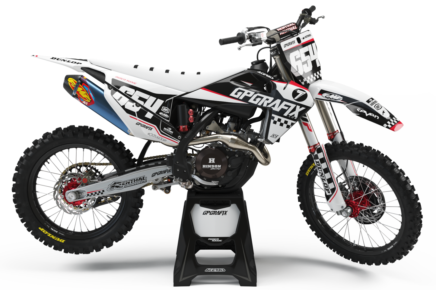 HUSQVARNA 'FINISH' KIT (RETRO)