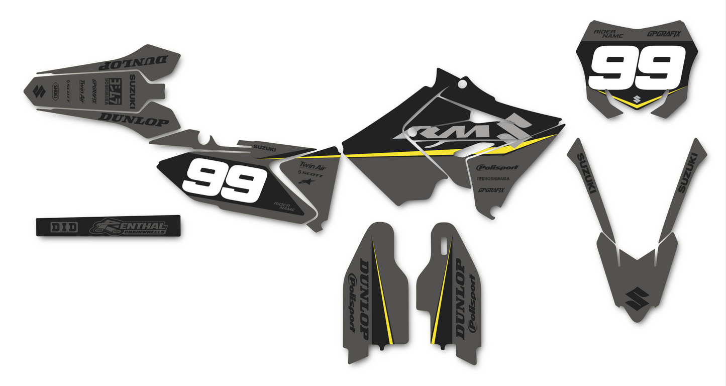 SUZUKI RM RESTYLE STYLE 1 KIT (STEALTH)