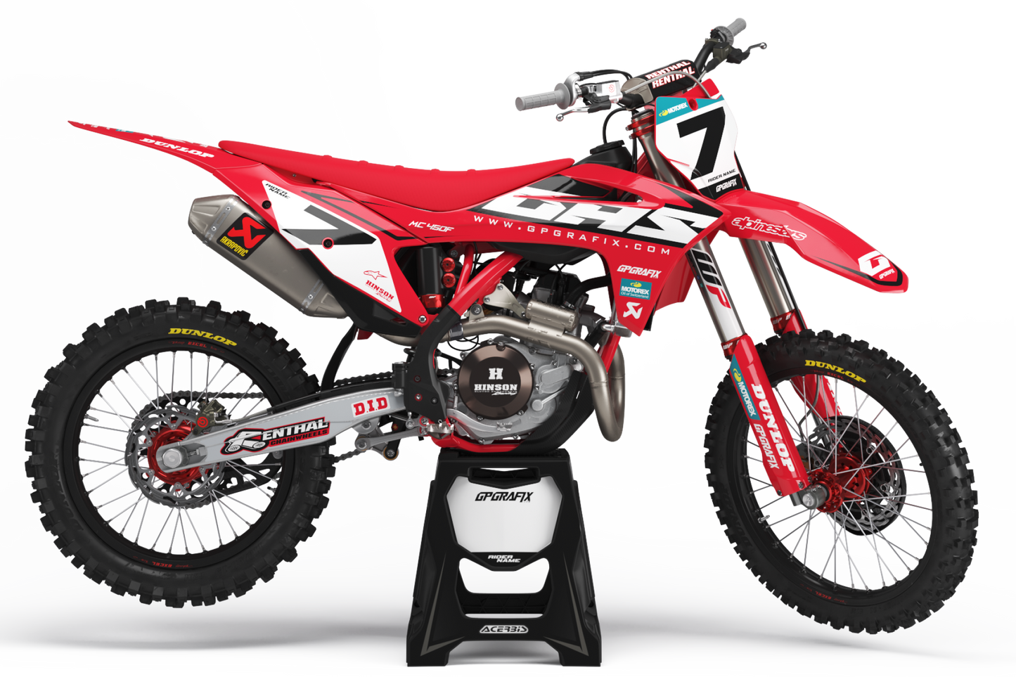 GASGAS 'OEM PLUS' KIT (BLACK)