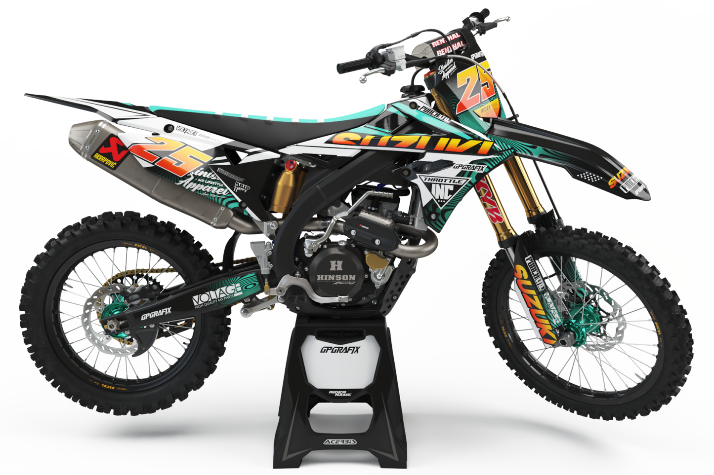 SUZUKI RIPPLE KIT (TEAL)