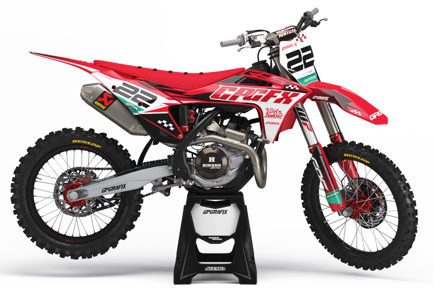 GASGAS SHARP KIT (RED)
