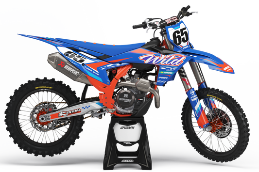KTM WILD KIT BLUE