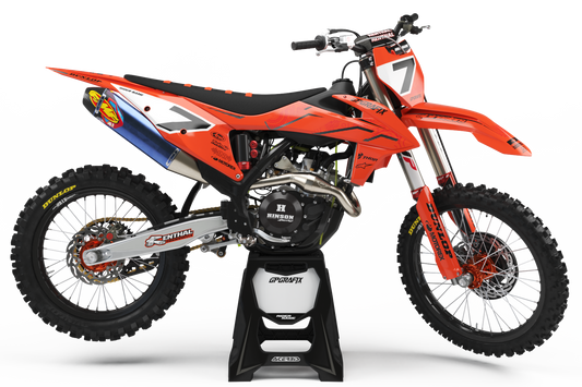 KTM 'GANGSTA' KIT (ORANGE)