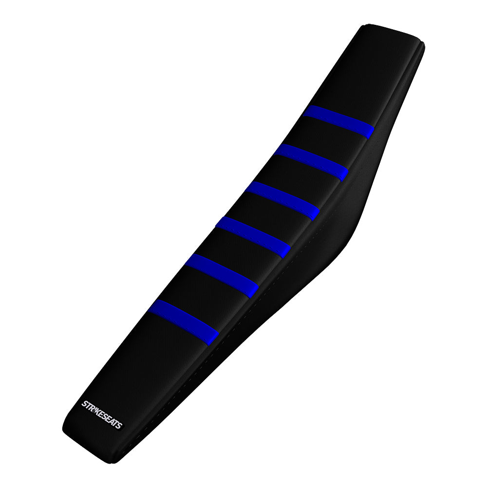 Yamaha YZ450F 18-22 /YZ250F 19-22 /WR450F 19-22 /WR250F 20-22 BLUE/BLACK/BLACK Gripper Ribbed Seat Cover
