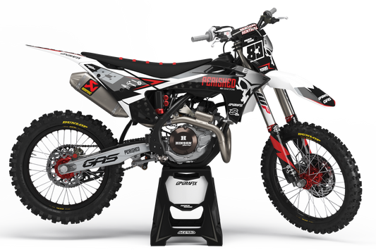GASGAS SKULL KIT WHITE