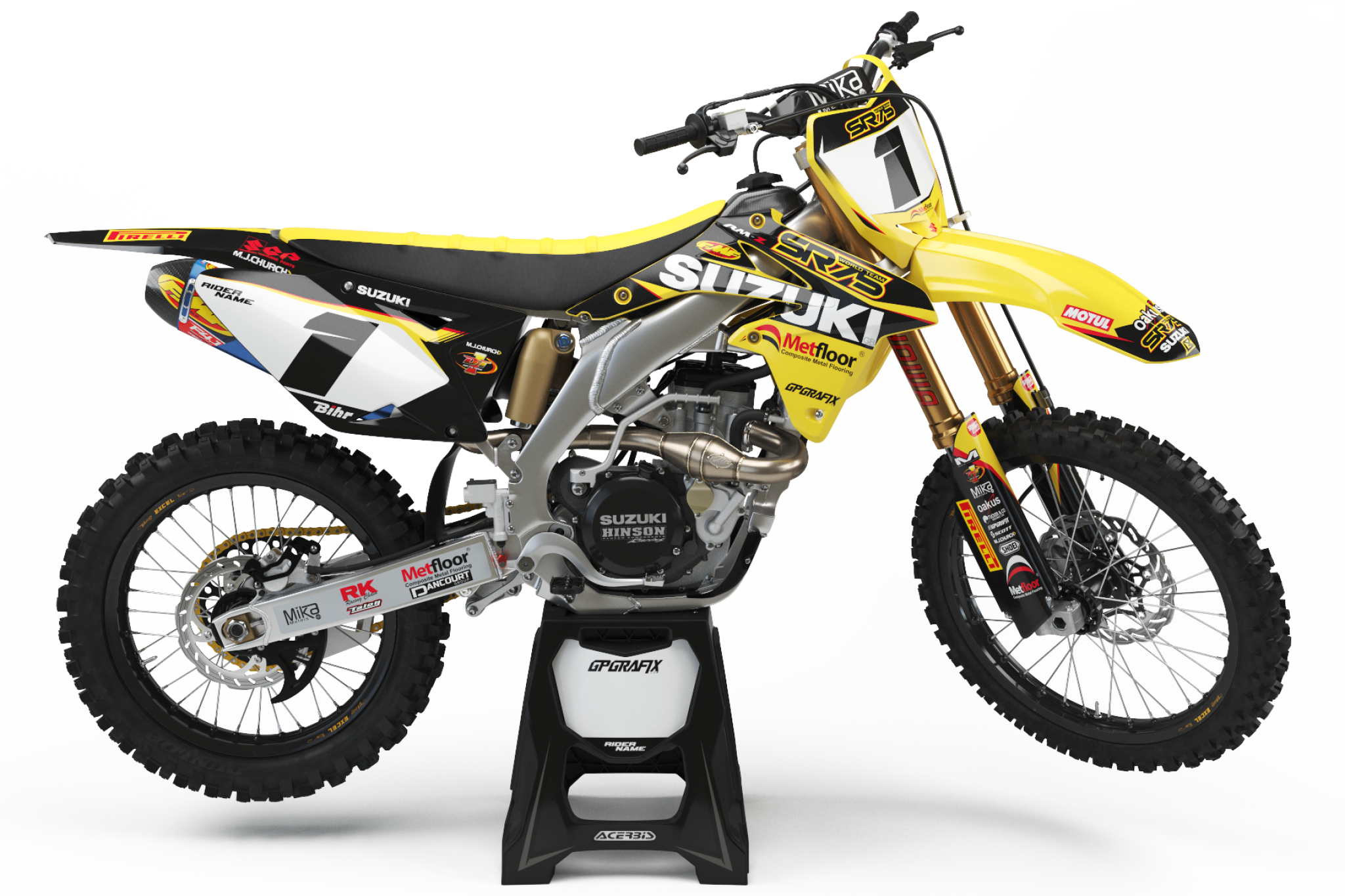 2017 SR75 WORLD TEAM SUZUKI FULL GRAPHICS KIT – Gp Grafix