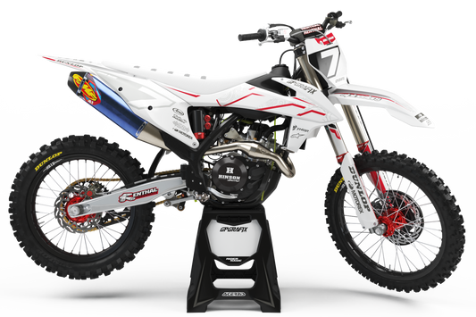 KTM 'GANGSTA' KIT (WHITE)
