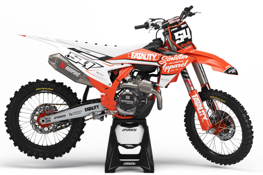 KTM FATALITY KIT WHITE