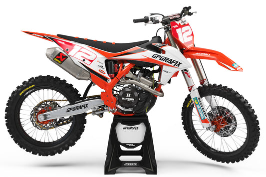 KTM 'SHARP' STYLE KIT (WHITE)