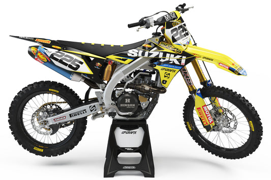 2019 SR75 WORLD TEAM SUZUKI GRAPHICS KIT BLACK