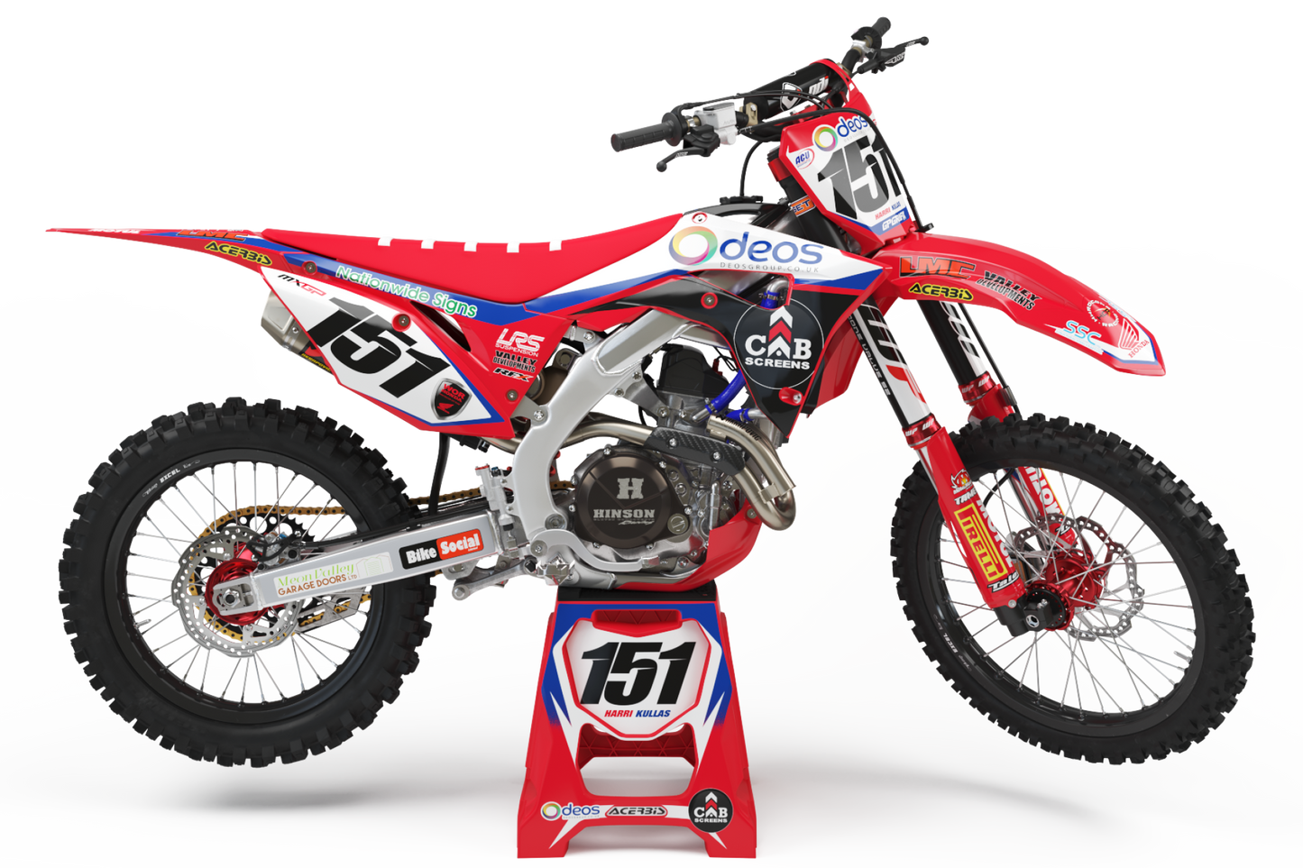 2020 CAB SCREENS HONDA OFFICIAL REPLICA KIT
