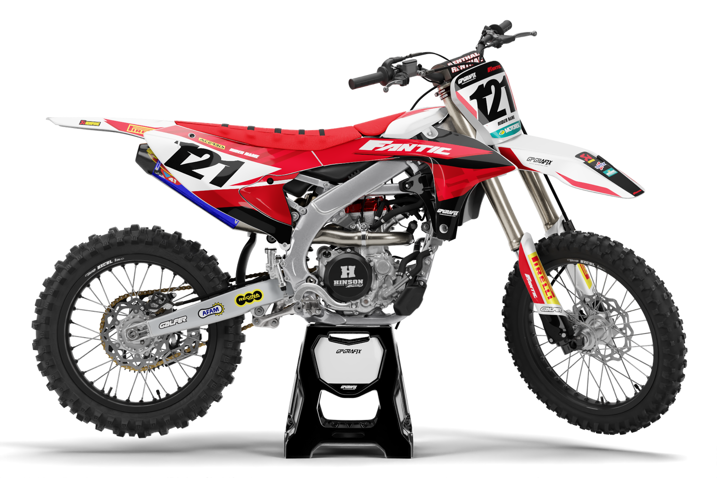 FANTIC XX Kit Red