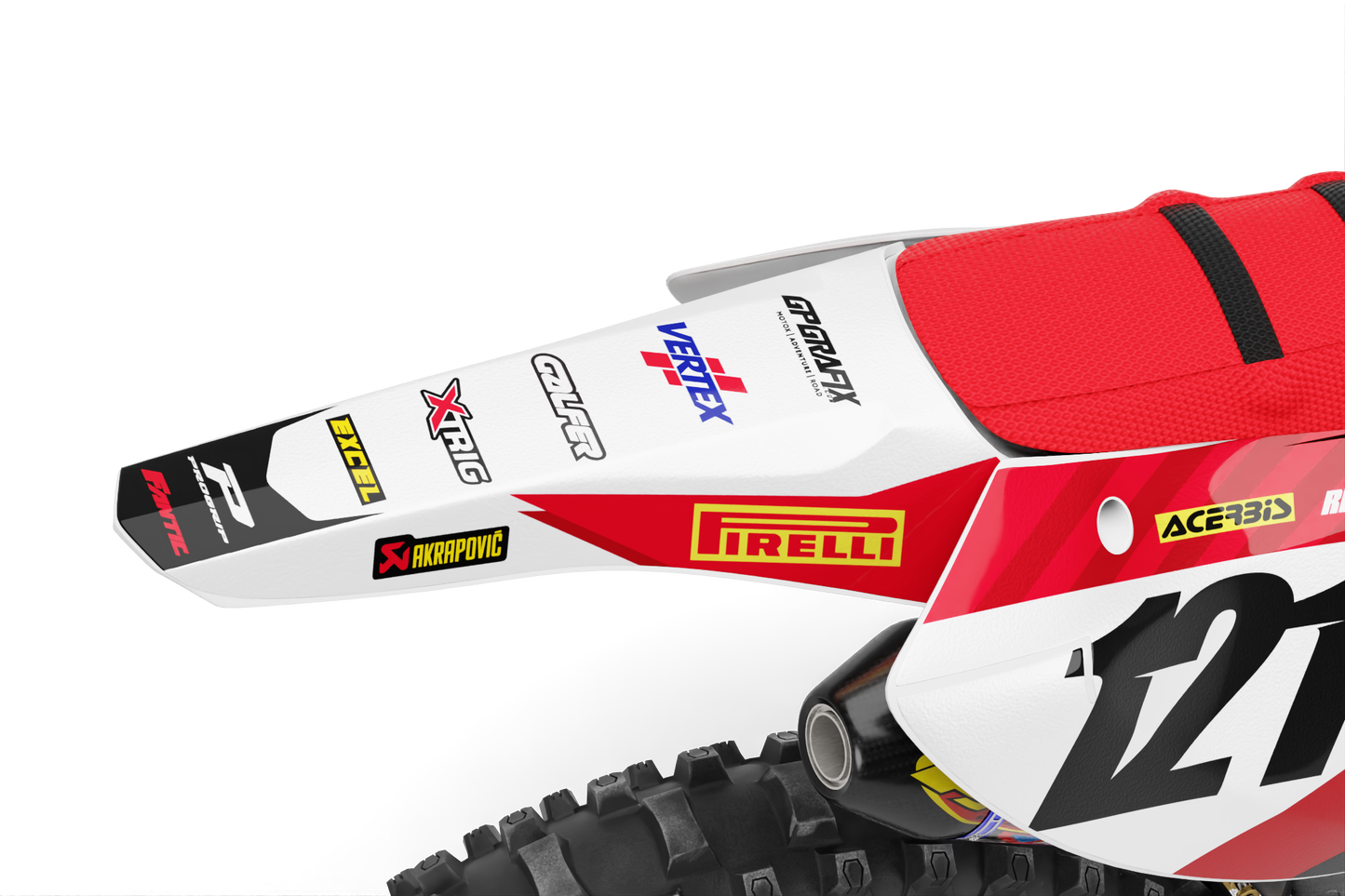 FANTIC XX Kit Red