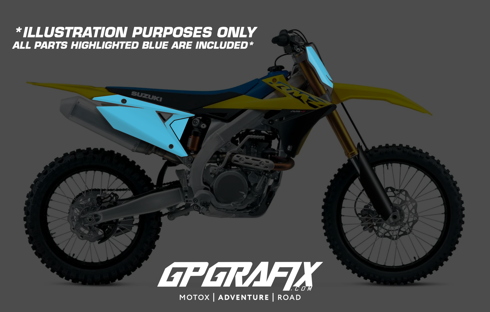 Suzuki Style 1 Backgrounds – Gp Grafix