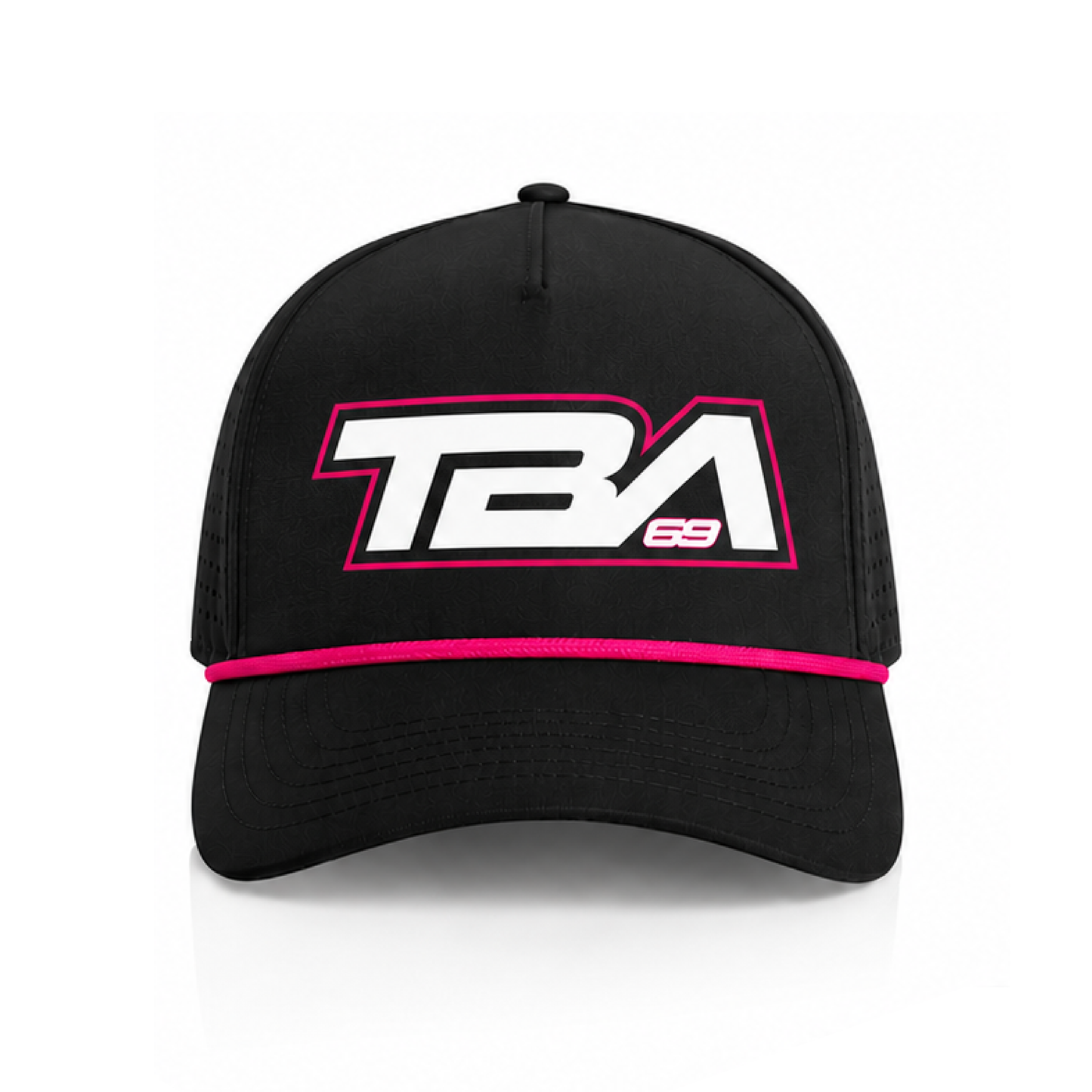TBA Perforated Rope Cap - Pink
