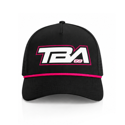 TBA Perforated Rope Cap - Pink