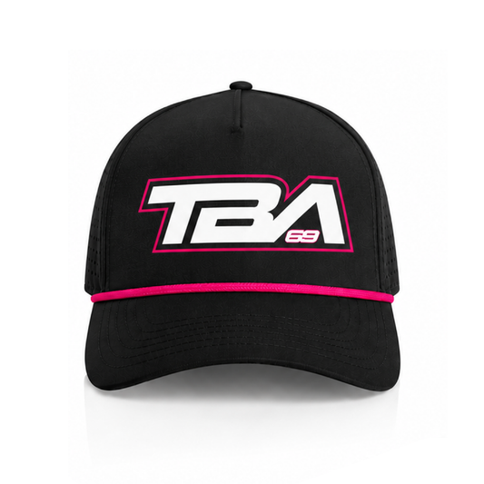 TBA Perforated Rope Cap - Pink