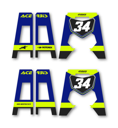FLO SHERCO ACERBIS PACKET STAND
