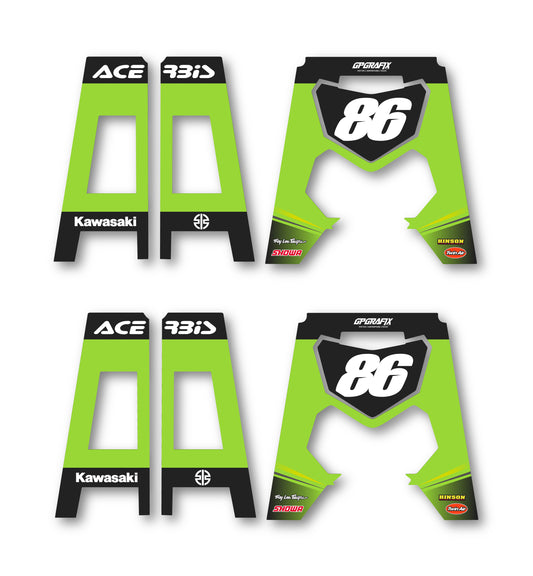 KAWASAKI ACERBIS PACKET STAND