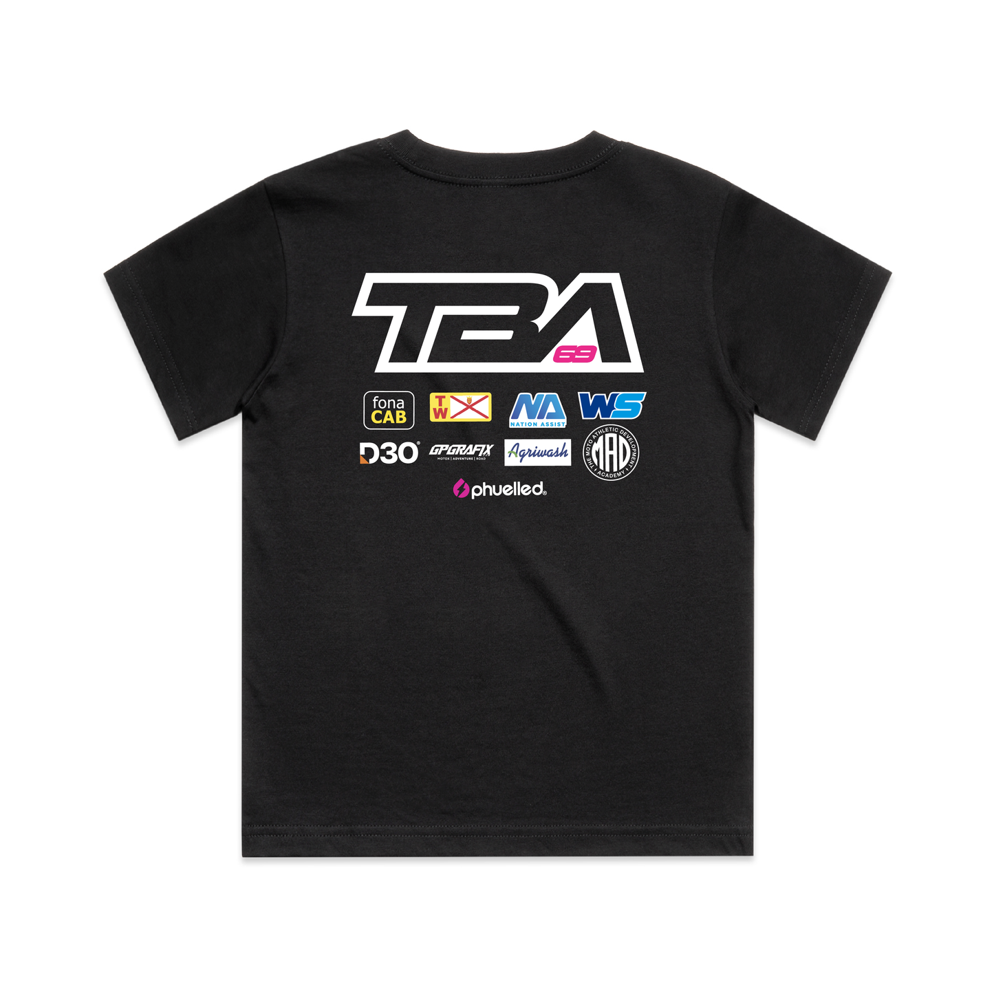 TBA Youth Tee - White