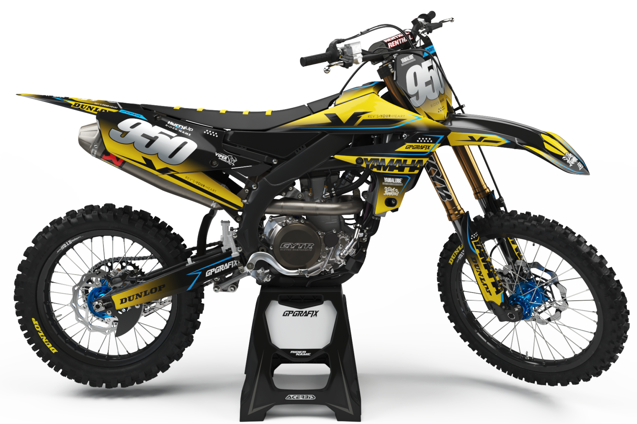 Yellow Rafix YAMAHA OMNIOUS KIT (YELLOW) – Gp Grafix