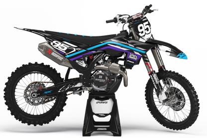 KTM SOLID KIT BLACK & CYAN