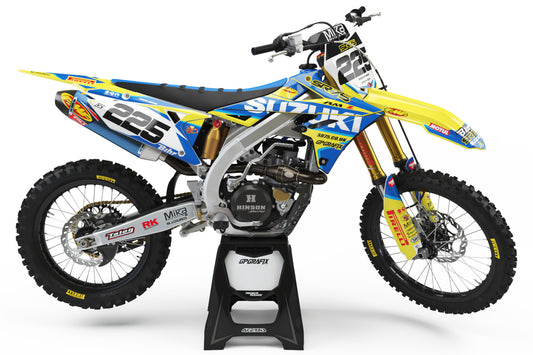 2018 SR75 WORLD TEAM SUZUKI FULL GRAPHICS KIT