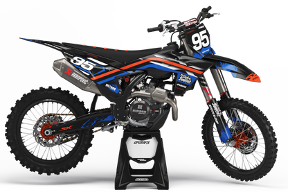 KTM SOLID KIT BLACK & ORANGE