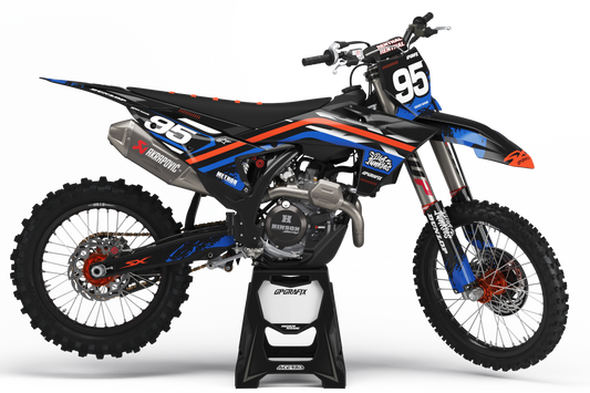 KTM SOLID KIT BLACK & ORANGE