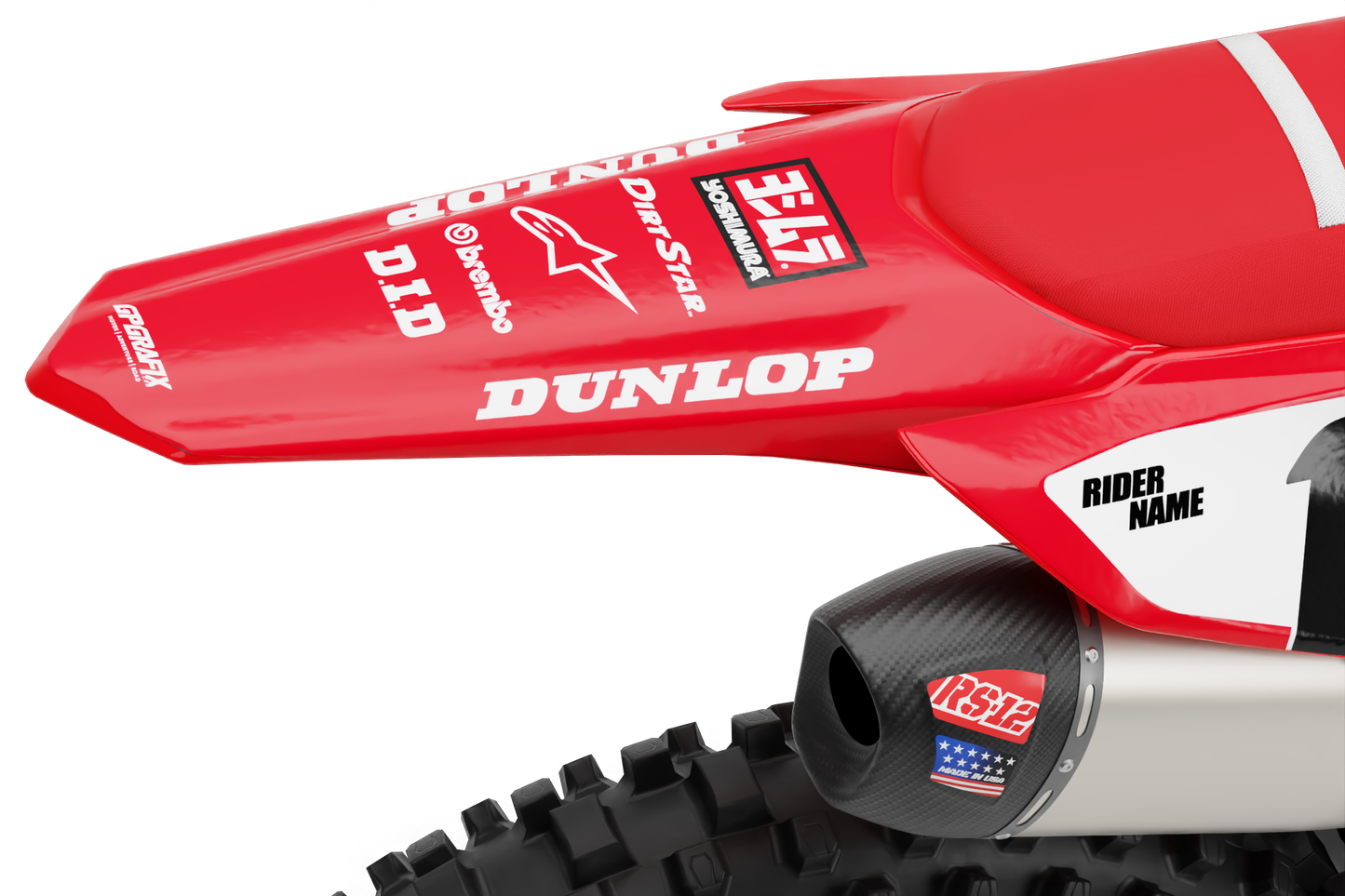 2025 HONDA FACTORY KIT RED