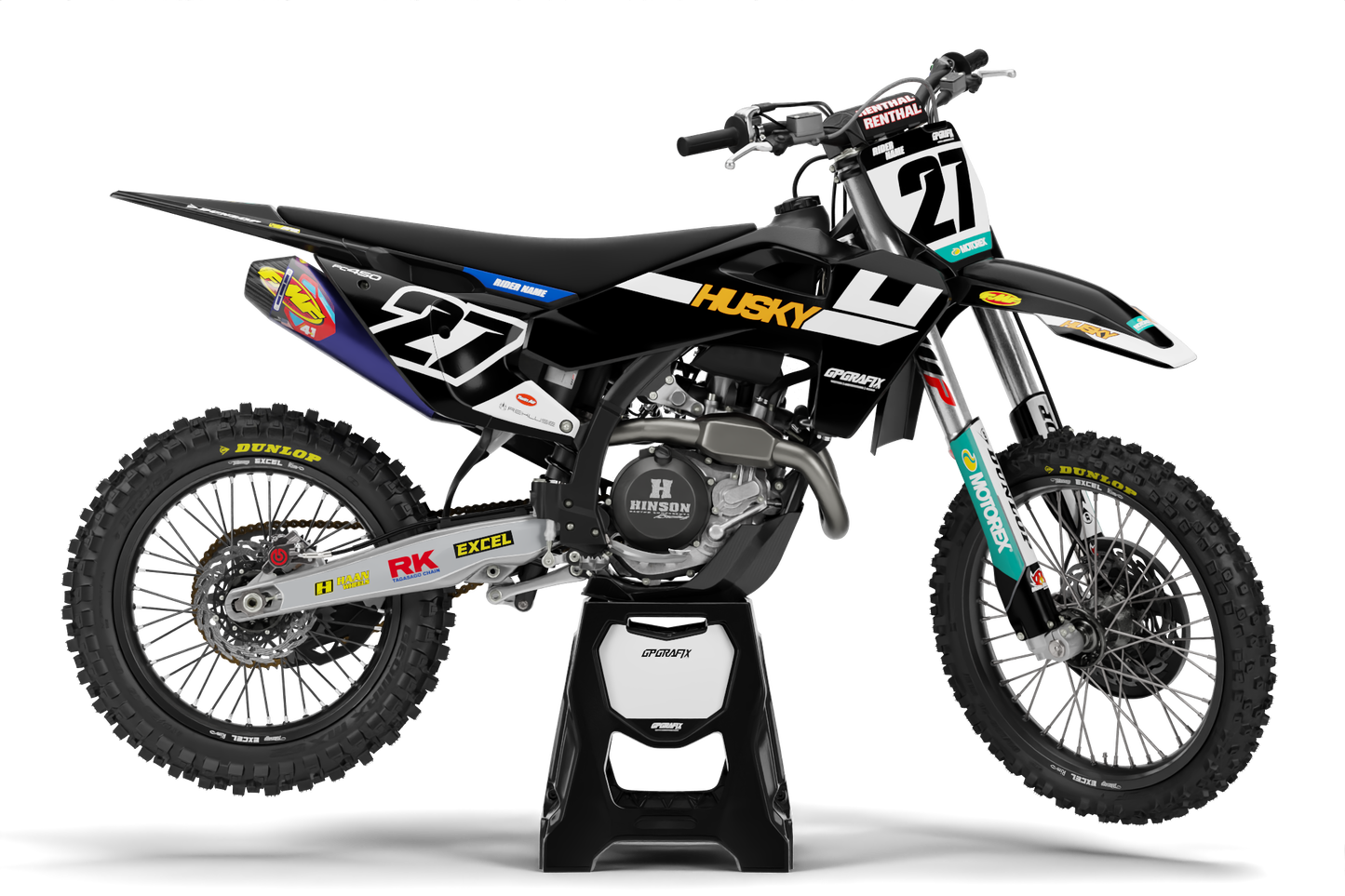 2026 HUSQVARNA FACTORY KIT BLACK