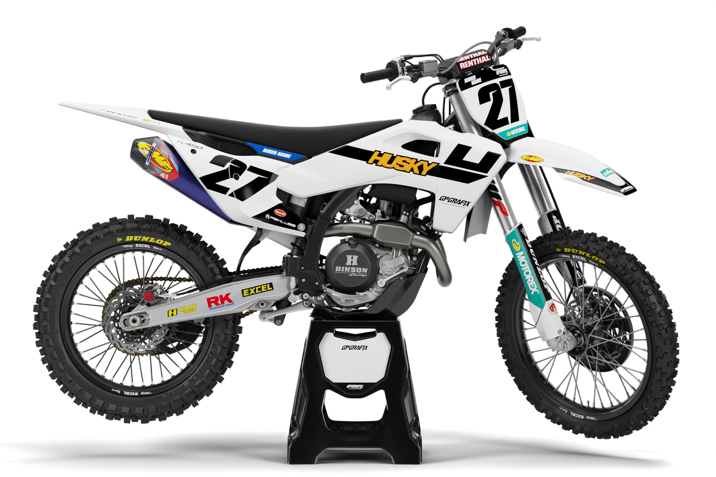 2026 HUSQVARNA FACTORY KIT WHITE