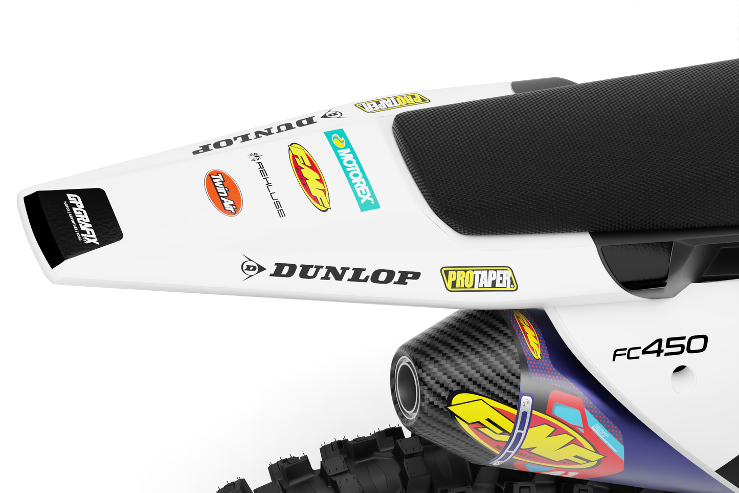 2026 HUSQVARNA FACTORY KIT WHITE